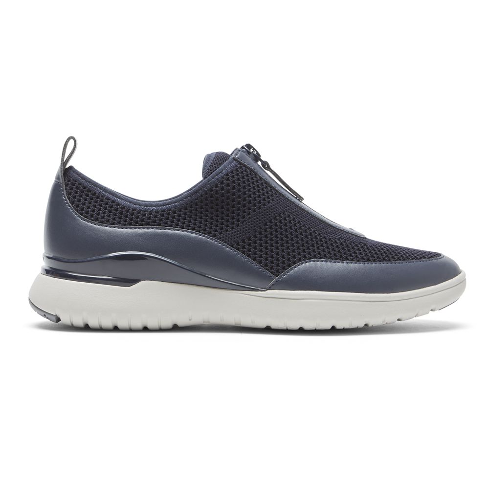 Sneakers Rockport Donna - Total Motion Sport Zip - Blu Marino - LEYCSMG-12